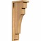 Ekena Millwork Mediterranean Smooth Corbel w/Backplate, Western Red Cedar, 5 1/2"W x 10"D x 26"H COR06X10X26MED01SWR - alternate 1